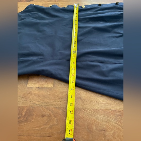 Faconnable Black Dress with Red Accents - Picture 8 of 8